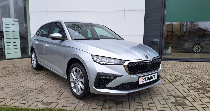Skoda Scala cena 105900 przebieg: 7, rok produkcji 2024 z Bieżuń małe 67